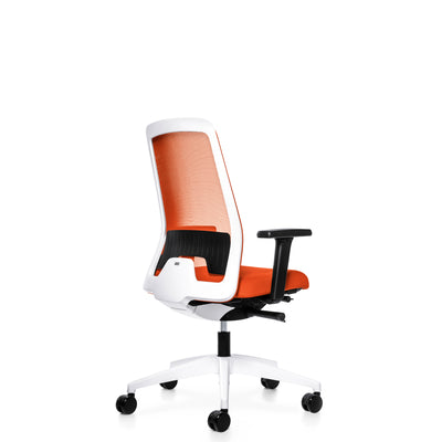 Interstuhl Office EVERYIS1 Office Task Chair 182E Deep Orange