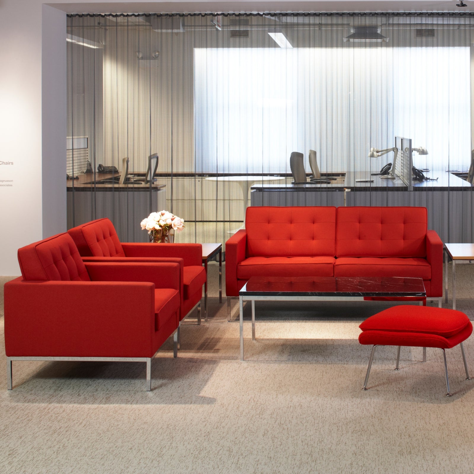 Florence Knoll Two Seater Sofa