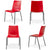 Kusch+Co Red Stackable Chair