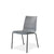 Kusch+Co Stackable Silver Chair with Black Powder Coated Base