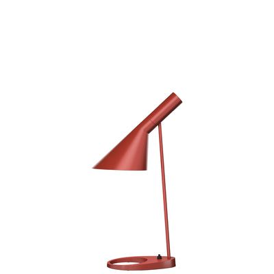 Louis Poulsen AJ Table Lamp by Arne Jacobsen Rusty Red