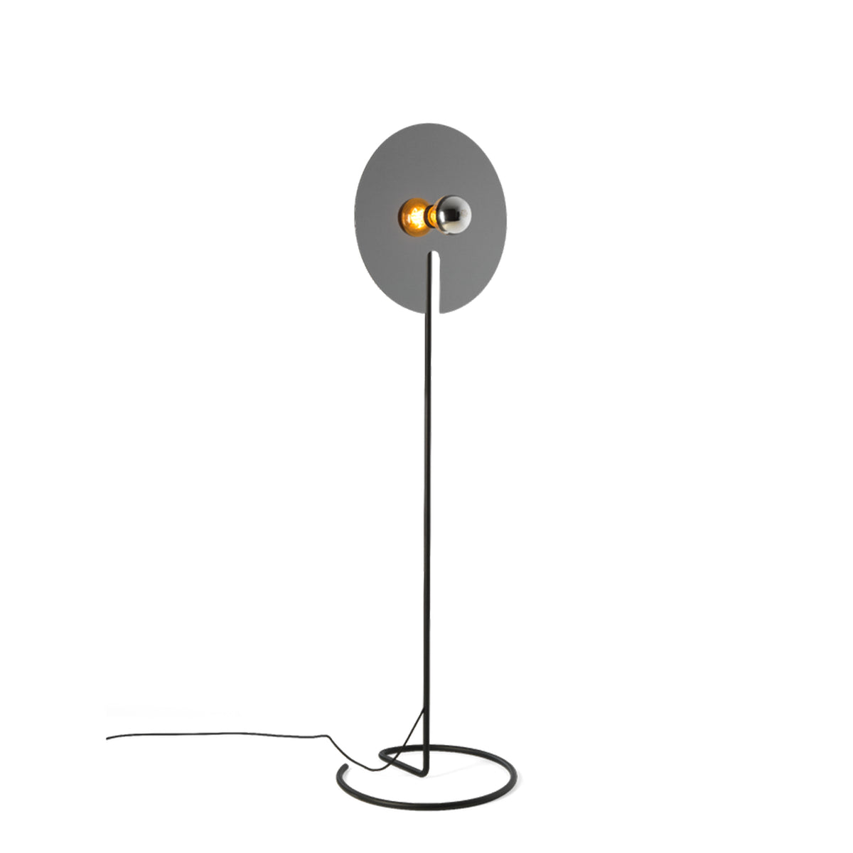 Wever&Ducre Mirro Floor Lamp Black Chrome Mirro 2.0