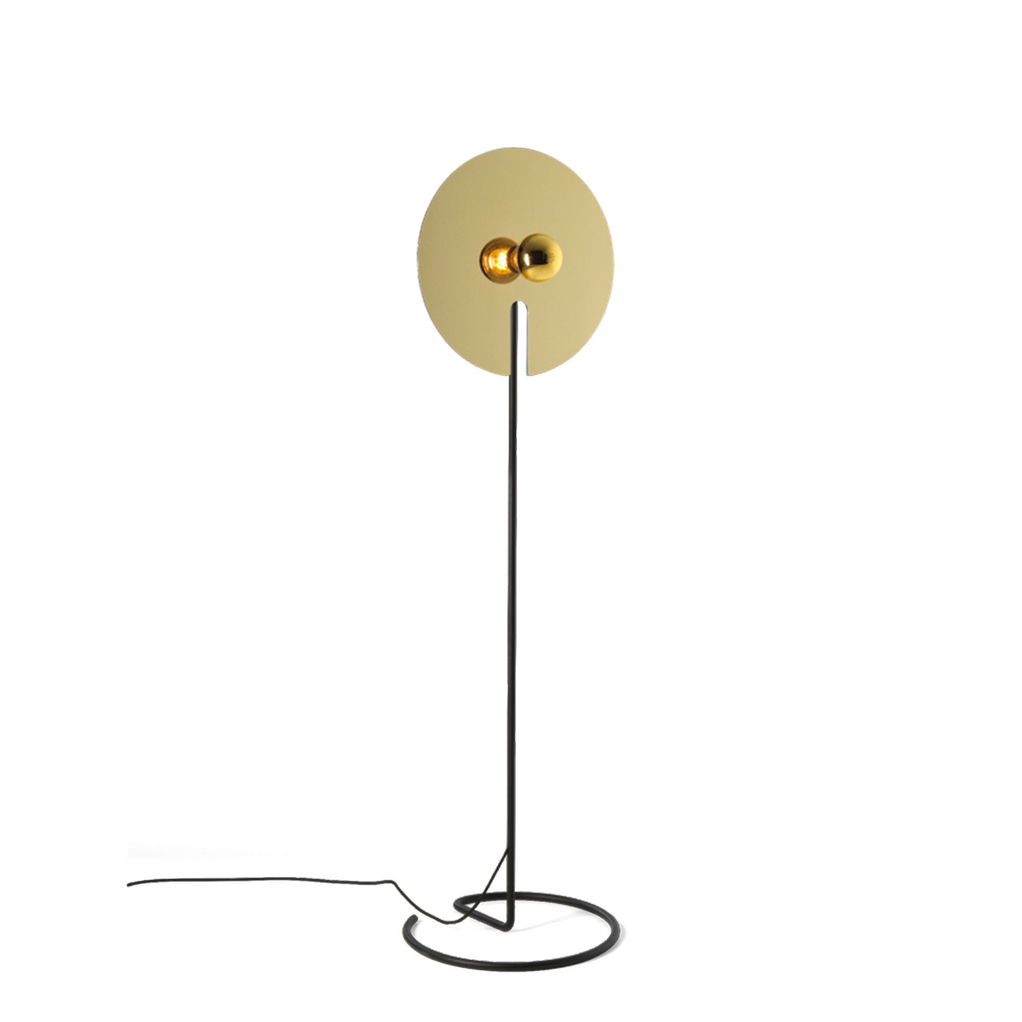 Wever&Ducre Mirro Floor Lamp Gold Mirro 2.0 