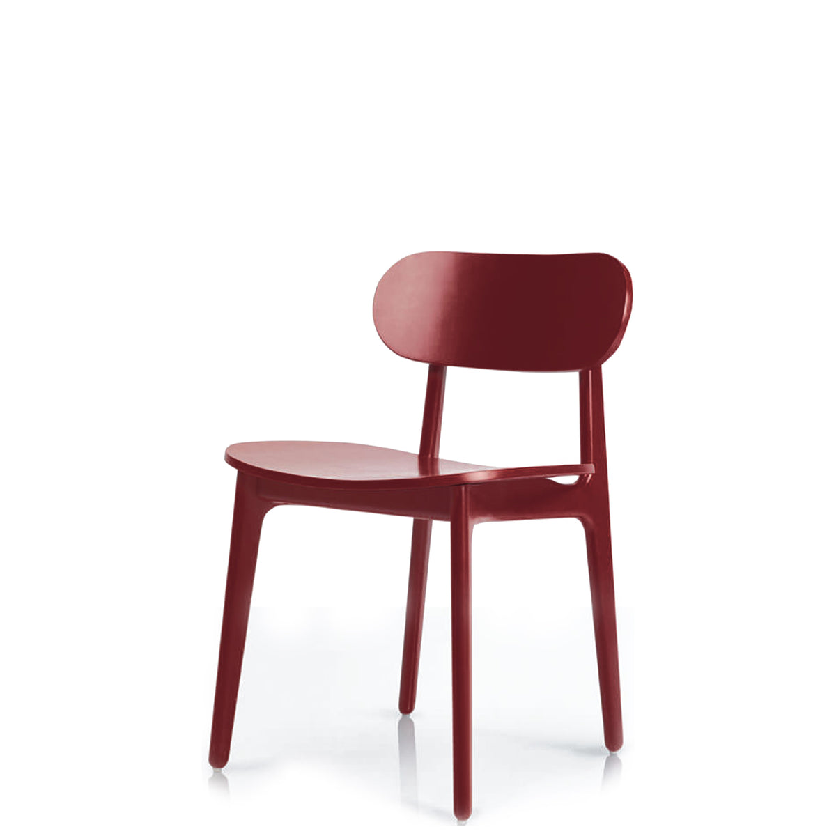 Modus - PLC Side Chair by Pearson Lloyd - Wine Red 3005