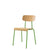 ORN Cafe Chair Set of Four with Yellow Green 6018 Base