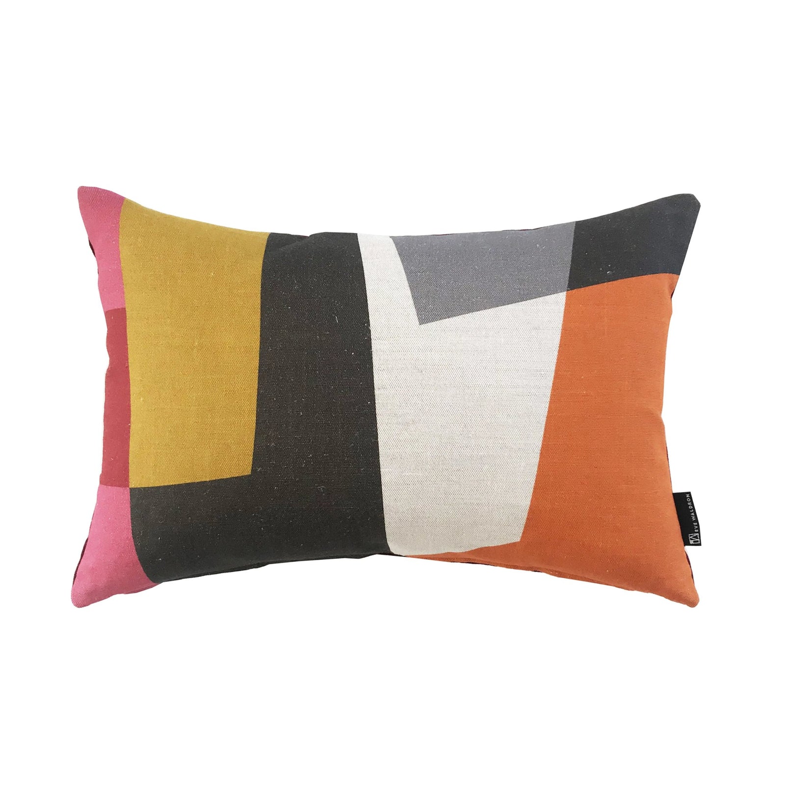 Eve Waldron Design Office Cushion Red Windows 470 x 310mm 