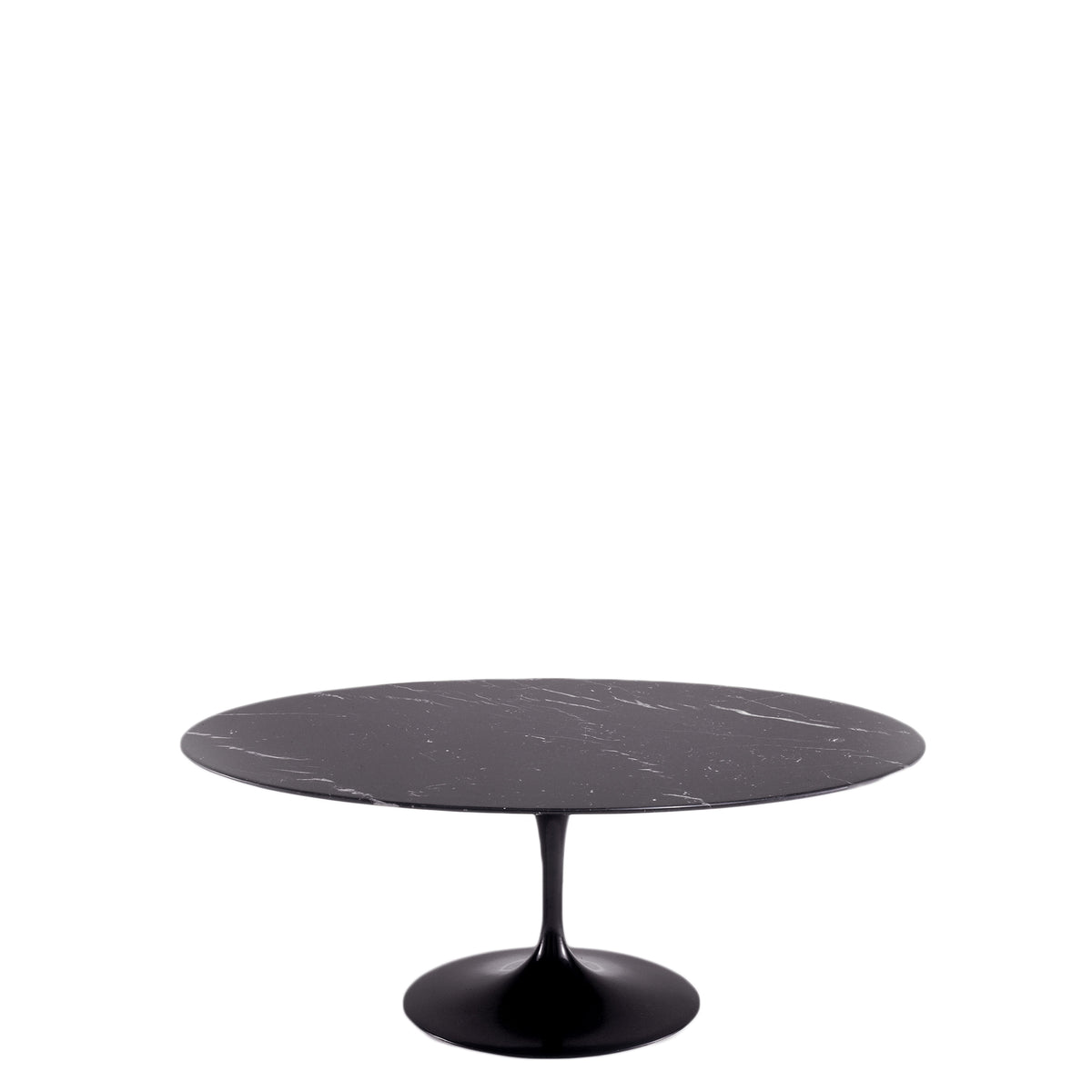 Knoll Saarinen Tulip Nero Maquina Marble Coffee Table