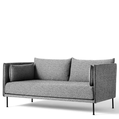 HAY Office Silhouette Sofa 2 Seater - Steel Leg Olavi