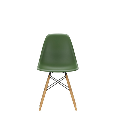 Vitra Eames DSW Plastic Side Chair Forest 48