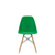Vitra Eames DSW Plastic Side Chair Green 42