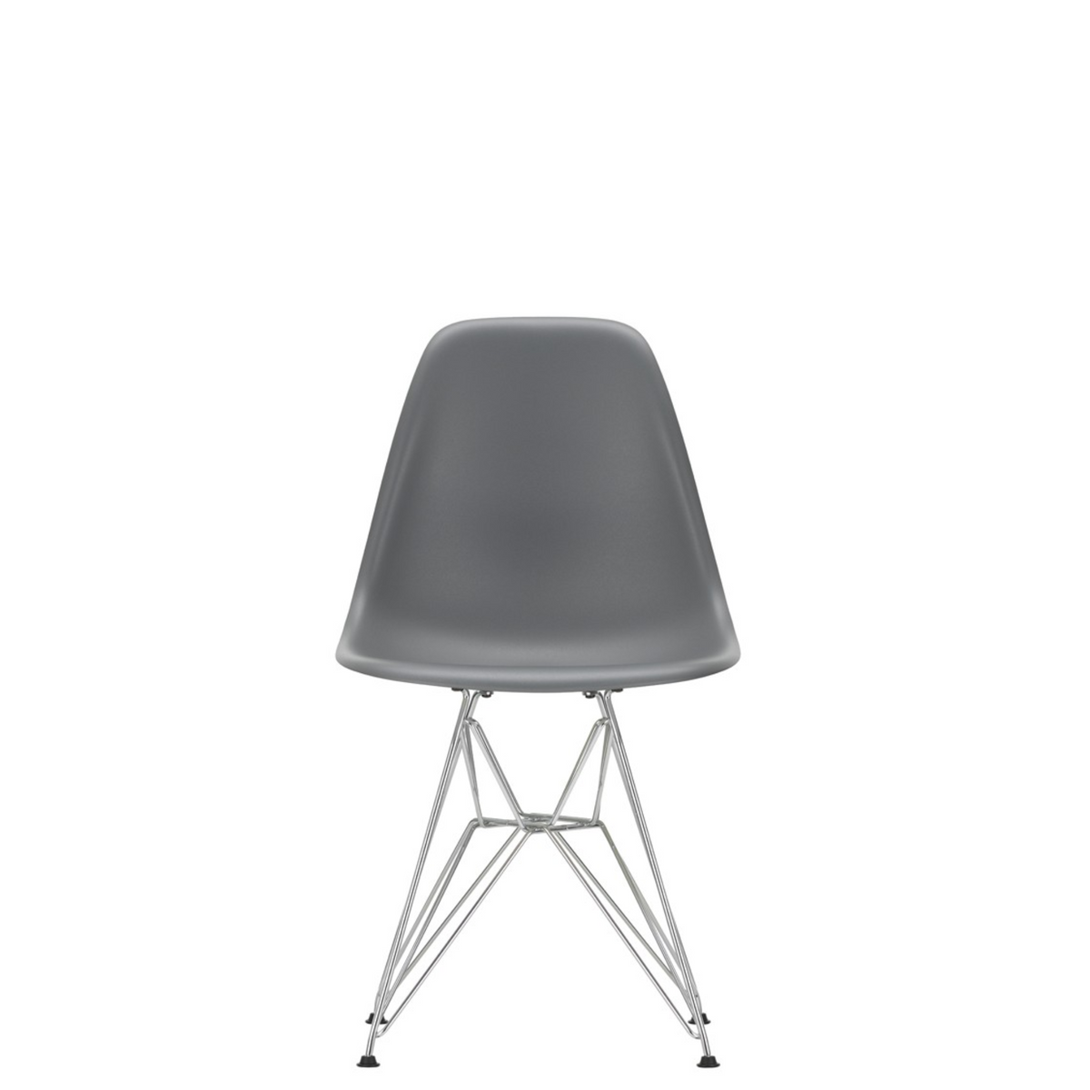 Vitra Eames Plastic Side Chair DSR Granite Grey 56