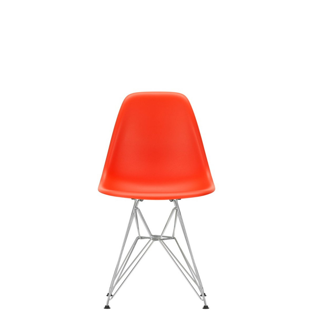 Vitra Eames Plastic Side Chair DSR Poppy Red 03