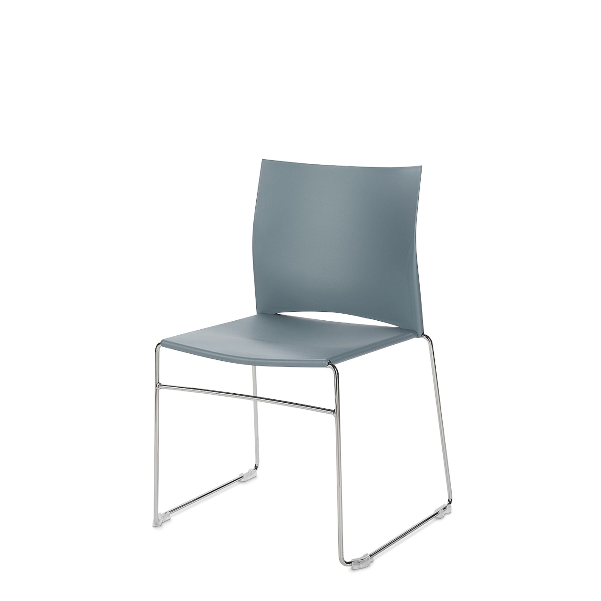 Connection Office Powder Blue Xpresso Stackable Chairs - Set of Four