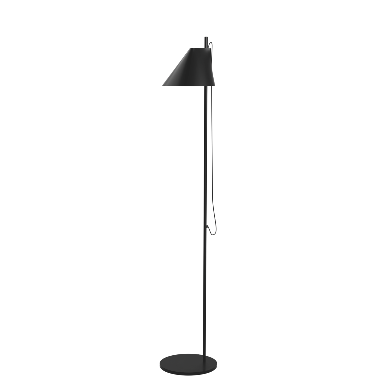 Louis Poulsen Office Black YUH Floor Lamp by GamFratesi 