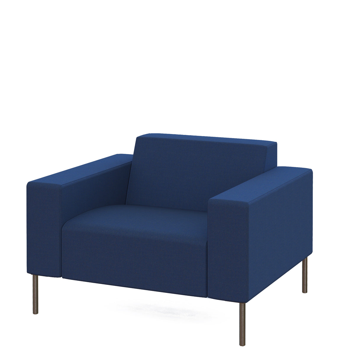 Hitch Mylius HM18 Origin Armchair Brushed Stainless Steel Legs Leyton Holborn