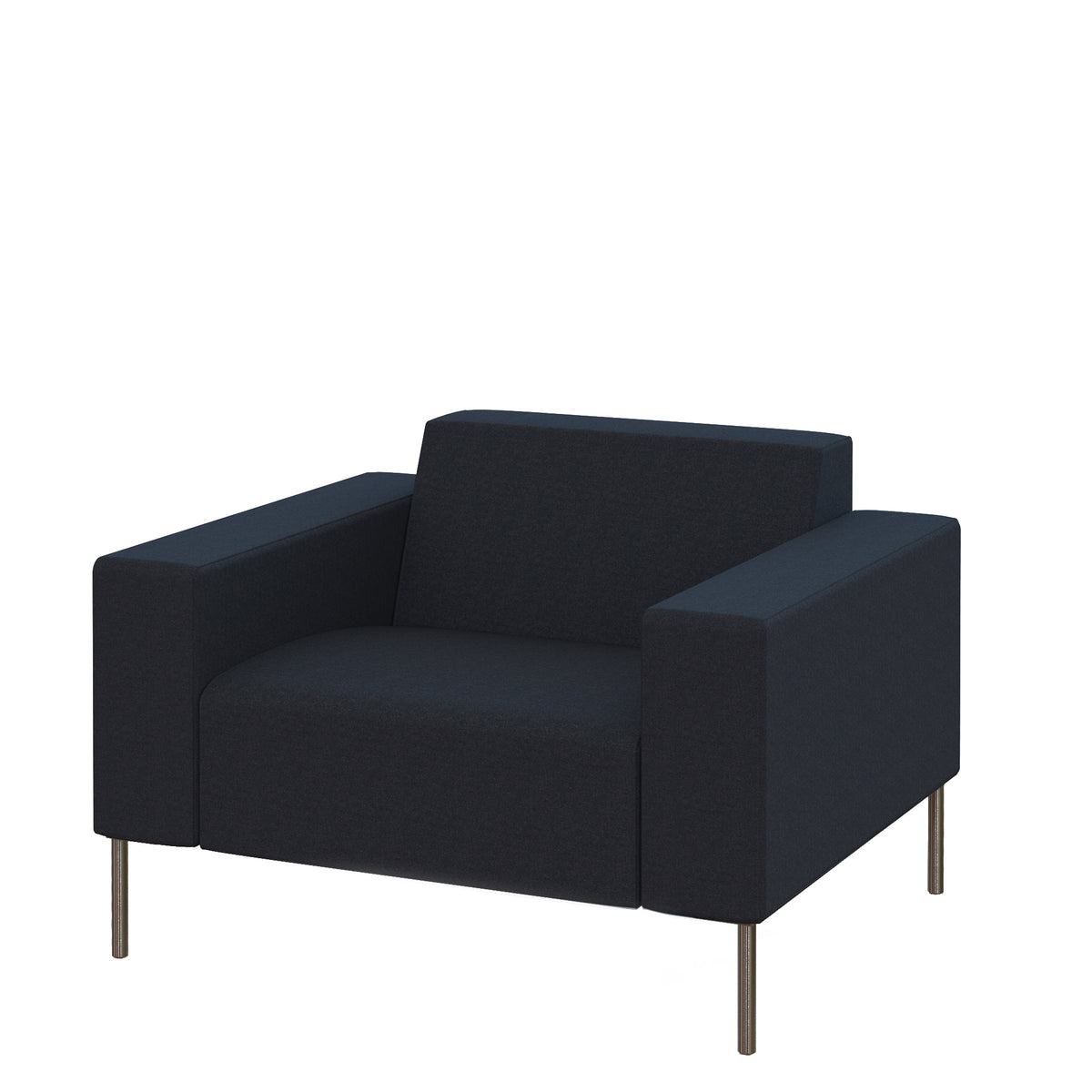 Hitch Mylius HM18 Origin Armchair Brushed Stainless Steel Legs Tower