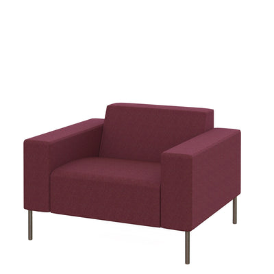 Hitch Mylius HM18 Origin Armchair Brushed Stainless Steel Legs Wembley