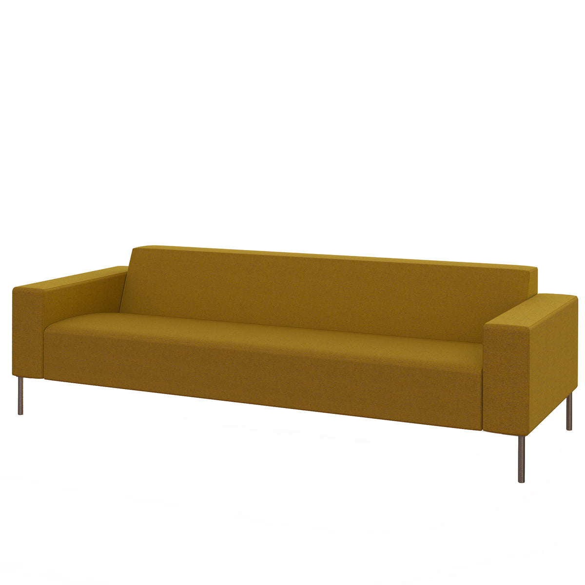 Hitch Mylius HM18 Origin Three Seat Sofa Brushed Stainless Steel Legs Tooting